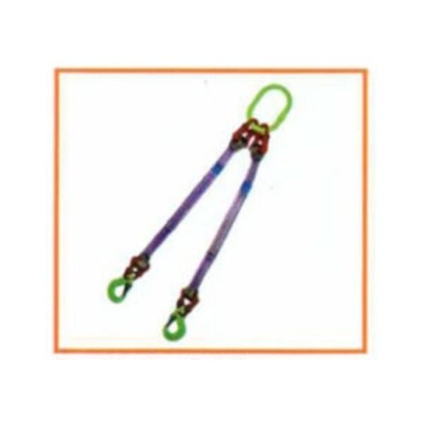 Double‑Leg Bridle Sling – Capacity 1 to 80 Ton