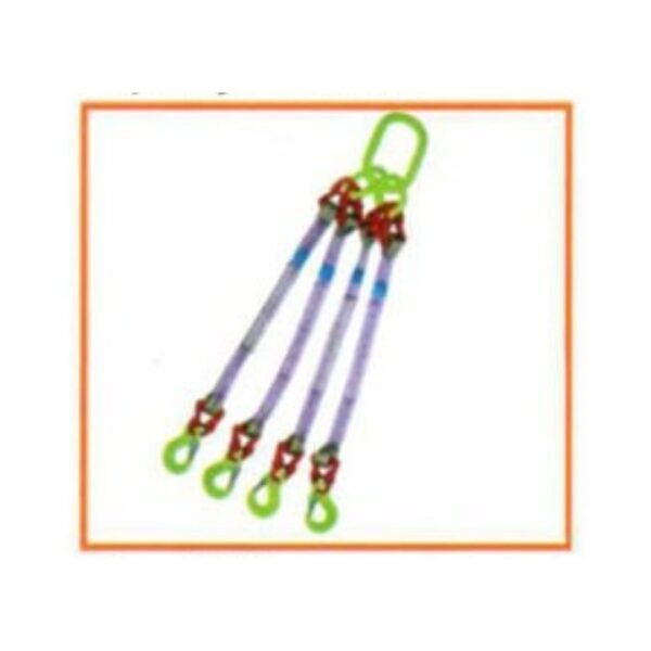 Four‑Leg (4‑Leg) Bridle Sling – Capacity 1 to 80 Ton