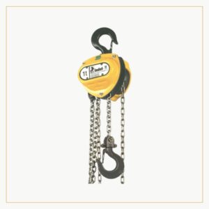 Triple spur Gear chain pulley block 1ton